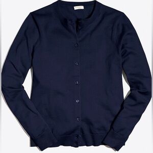 Navy Clare Cardigan | J Crew